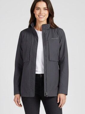 ** Spiewak New York Slate Blue Windbreaker Shacket Size M